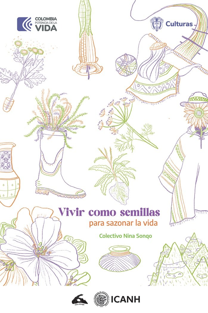 Portada de la cartilla Vivir como semillas para SAzoNAR la vida