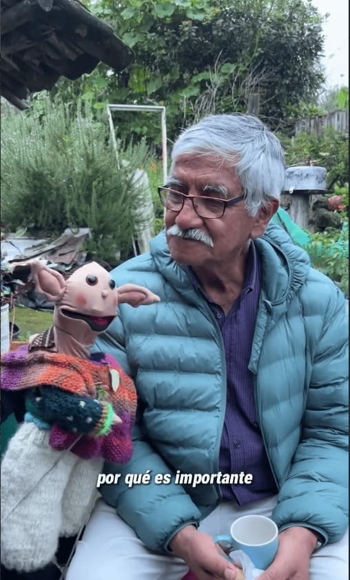 Neblina conversa con el profesor Dumer Mamian